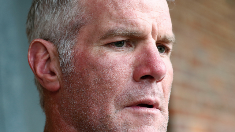 Former NFL quarterback Brett Favre has repaid $600,000 in state welfare money he accepted for speeches where he didn't appear. (AP)