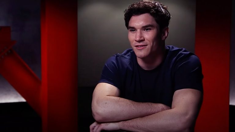 Canadian UFC welterweight Mike Malott seen here ina pre-fight interview ahead of his Dana White's Contender Series victory. (YouTube/UFC)