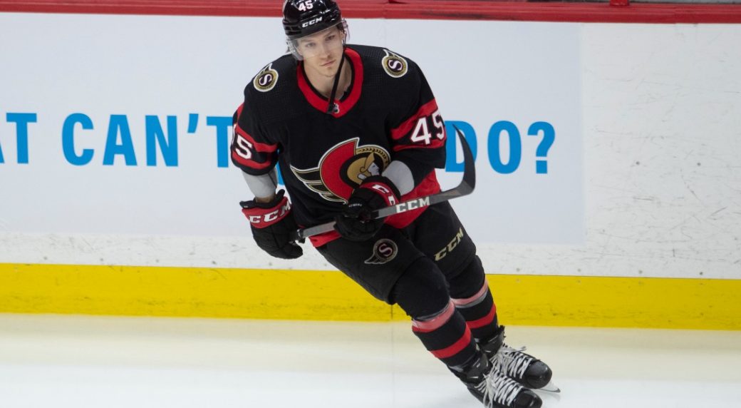 Senators sign forward Parker Kelly to two-year extension
