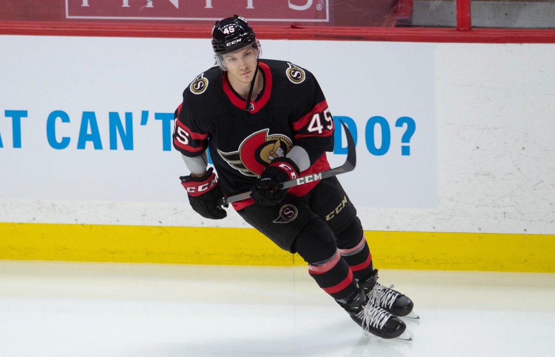 Senators sign forward Parker Kelly to two-year extension