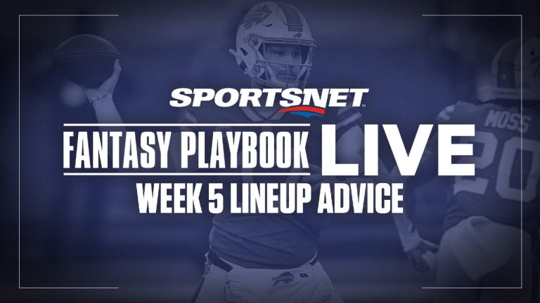 Fantasy Playbook Live, an interactive online experience in which Sportsnet's brightest football minds answer your questions in real-time,  goes down every Sunday at 11 a.m. ET.