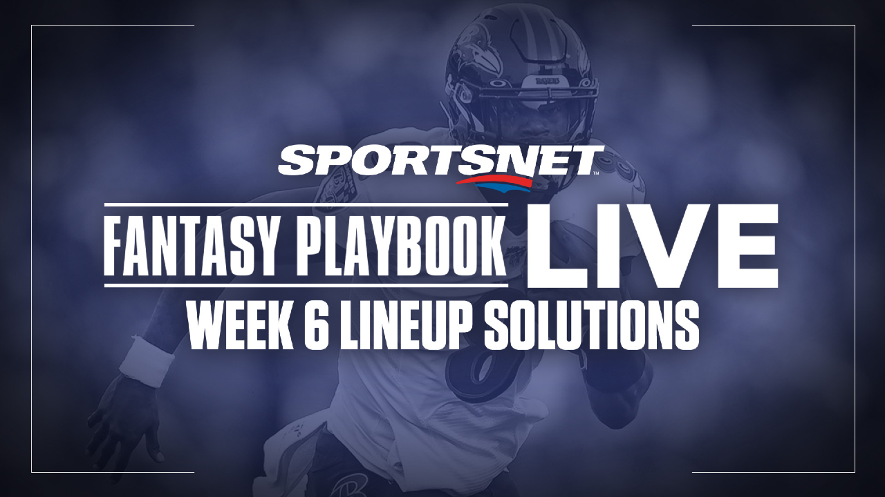Fantasy Playbook Live: Fantasy advice and best bets for Week 6