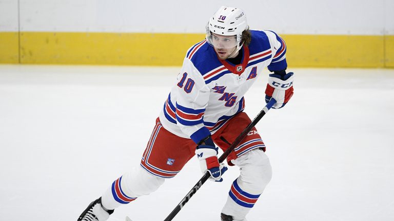 New York Rangers left wing Artemi Panarin (10). (Nick Wass/AP)