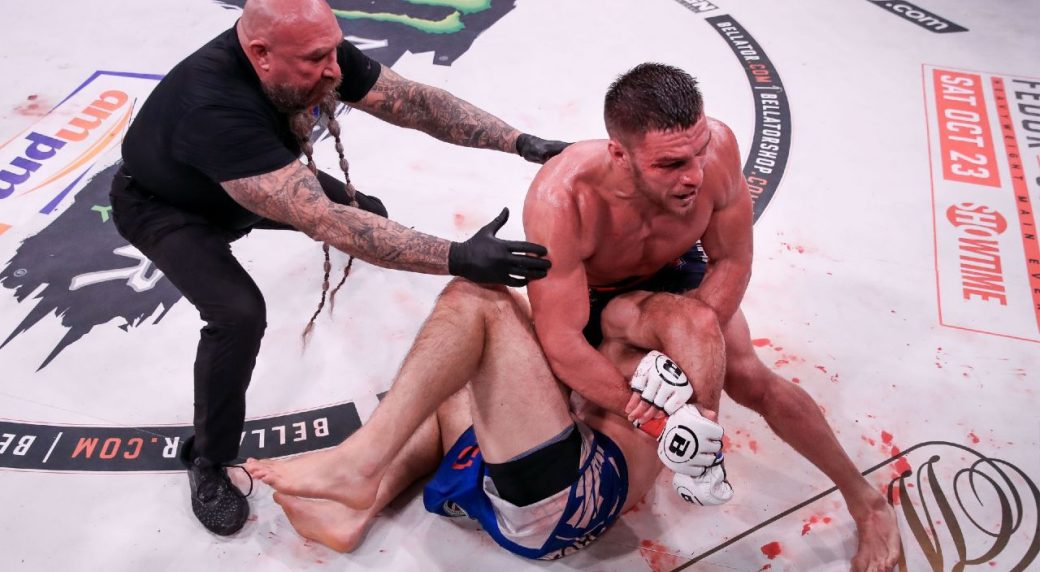 Vadim-Nemkov-submits-Julius-Anglickas-with-a-kimura-at-Bellator-268