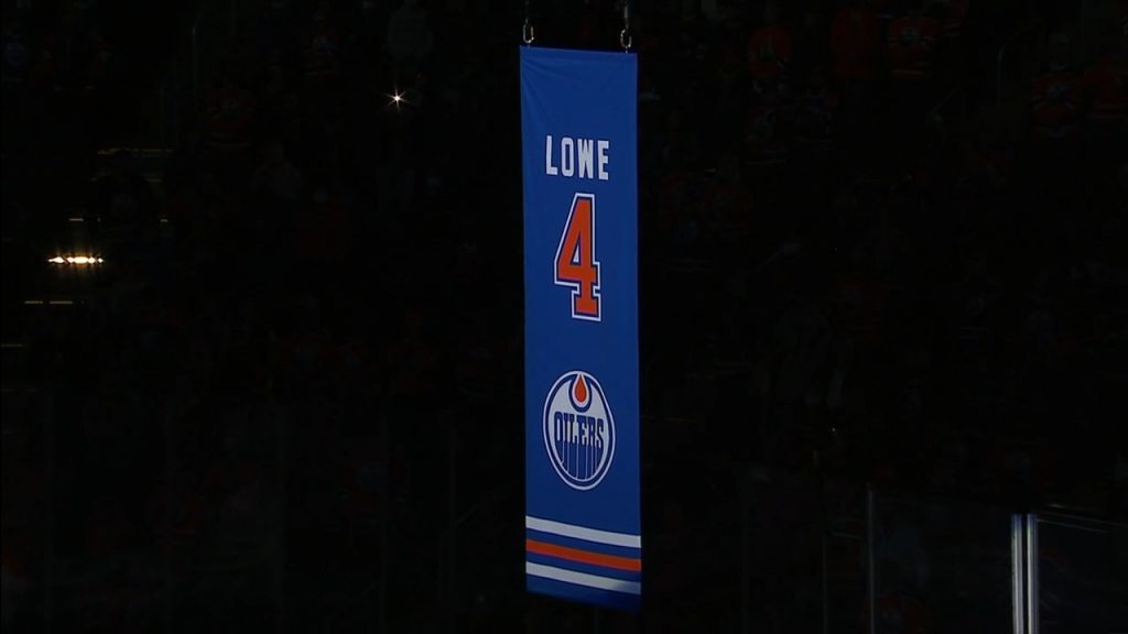 Oilers to retire Lowe's No. 4 Friday night