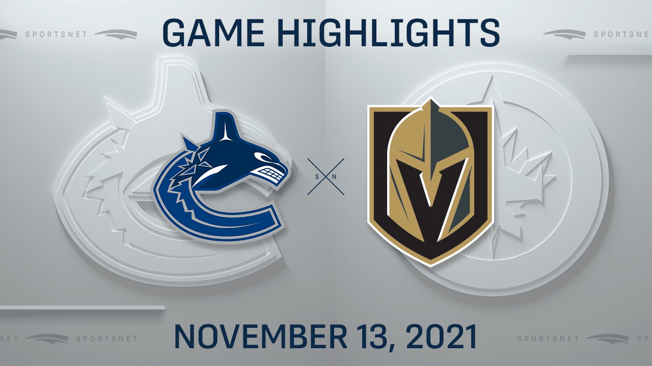 NHL Highlights: Golden Knights 7, Canucks 4