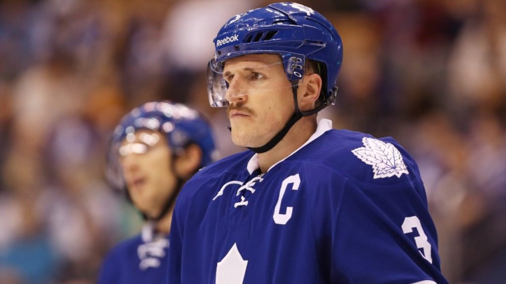 Women's Toronto Maple Leafs Dion Phaneuf Reebok Blue Premier Player Jersey