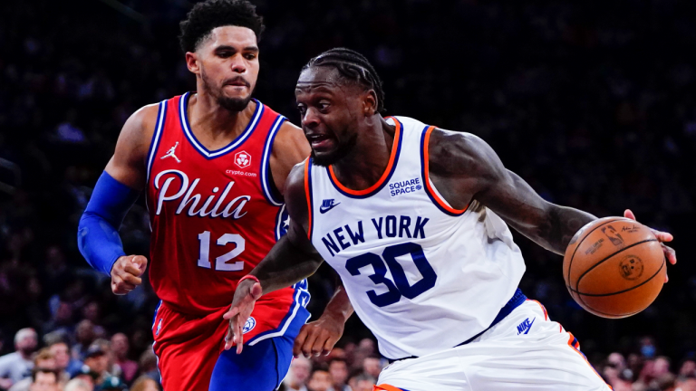 Philadelphia 76ers' Tobias Harris is among the players recently sidelined by COVID-19. (AP/file)