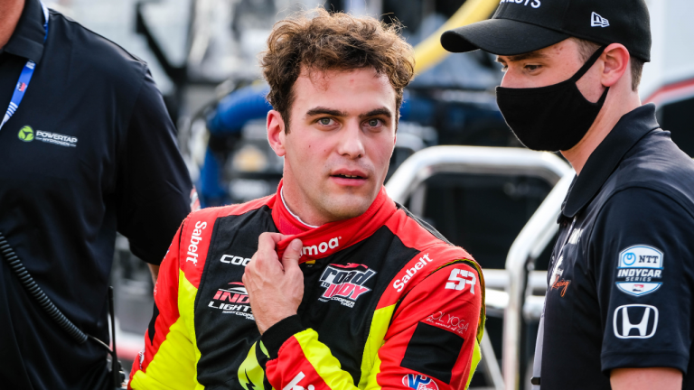 Canada's Devlin DeFrancesco has a new ride, and it's in IndyCar. (CP)
