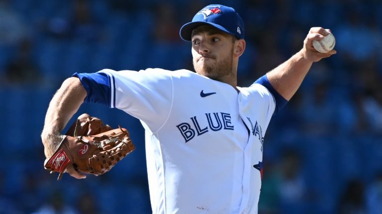 Toronto Blue Jays starting pitcher Steven Matz. (Jon Blacker/CP)