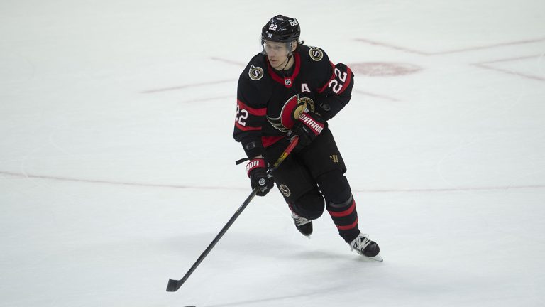 Ottawa Senators defenceman Nikita Zaitsev. (Adrian Wyld/CP)