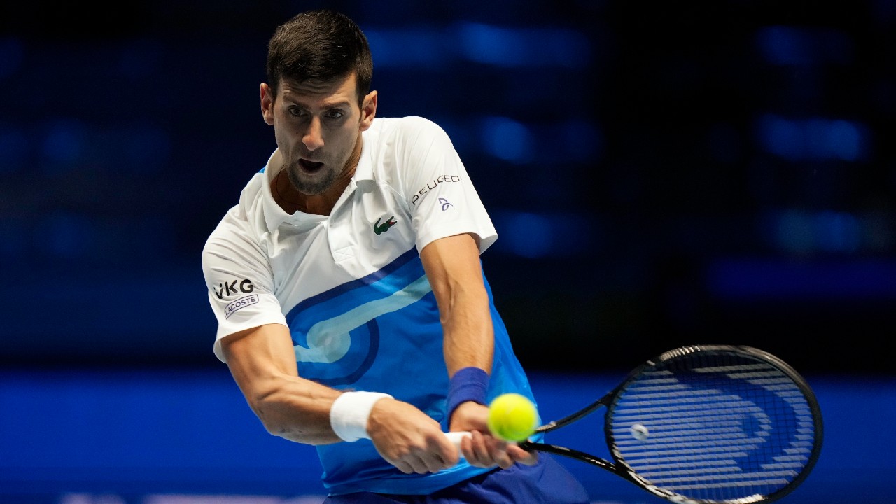 Five-time champion Novak Djokovic opens ATP Finals beating Casper Ruud