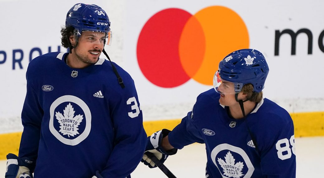 Maple Leafs' Matthews-Nylander combo yet to maximize potential