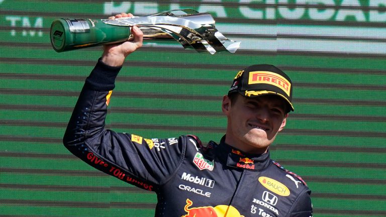 Red Bull driver Max Verstappen, of The Netherlands, pictured above. (Eduardo Verdugo.AP)