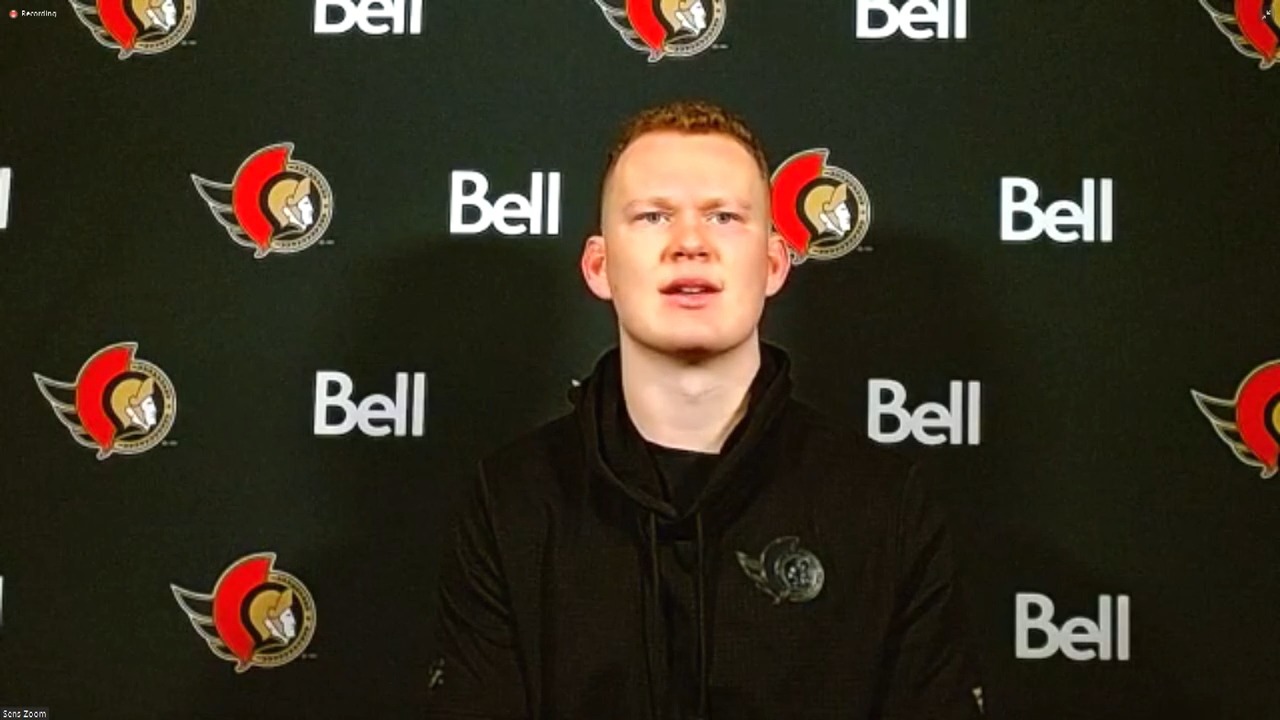 Brady Tkachuk pumped to play in Toronto, but wishes fans had the choice to come