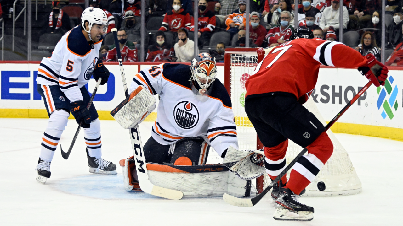Oilers-Devils game sees 10-minute coach's challenge - Sportsnet.ca
