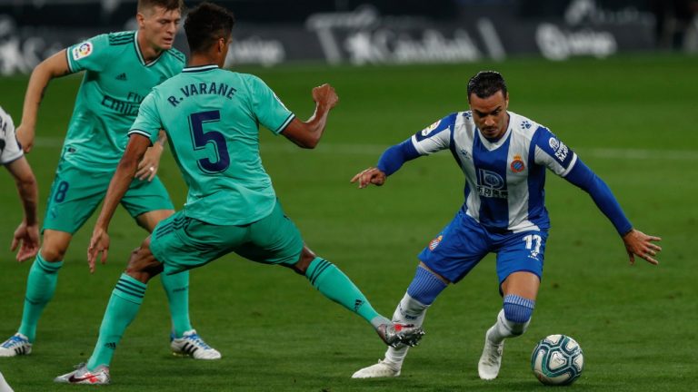 Espanyol's Raul de Tomas. (Joan Monfort/AP) 