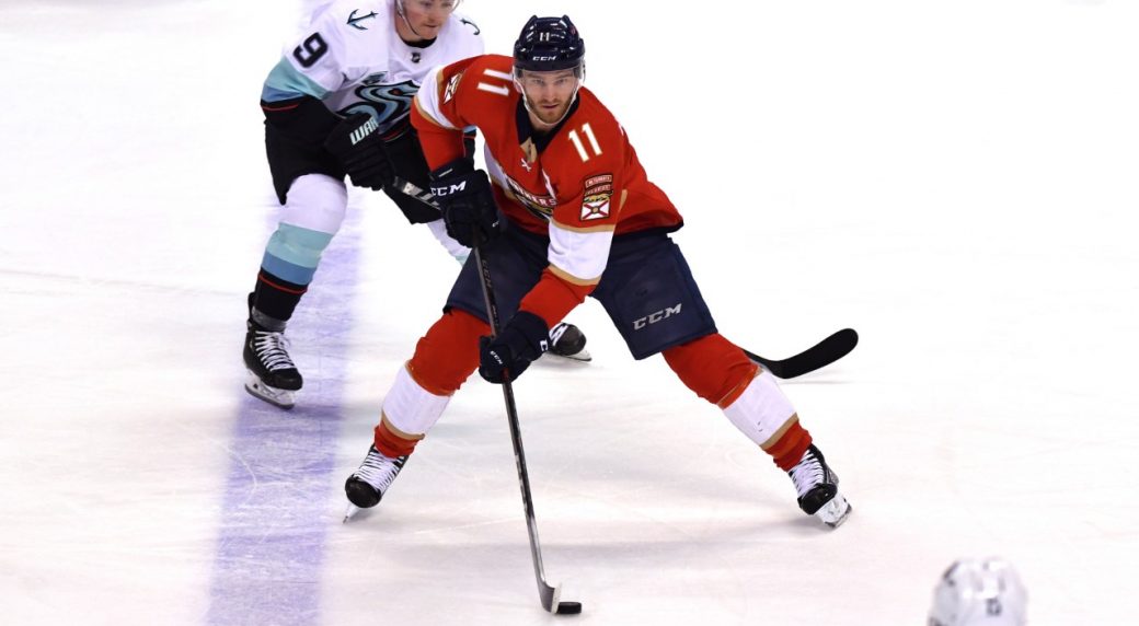 Panthers' Jonathan Huberdeau, MacKenzie Weegar placed in COVID-19 protocol