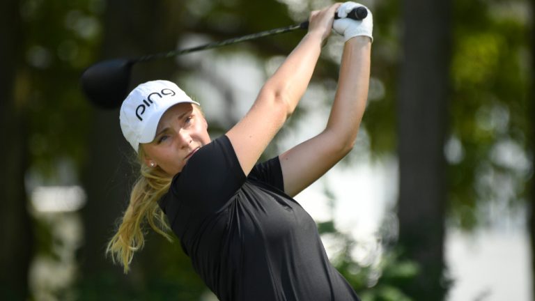 Maddie Szeryk has played on the Symetra Tour, the LPGA’s feeder circuit, since 2019. (Bernard Brault/Golf Canada)