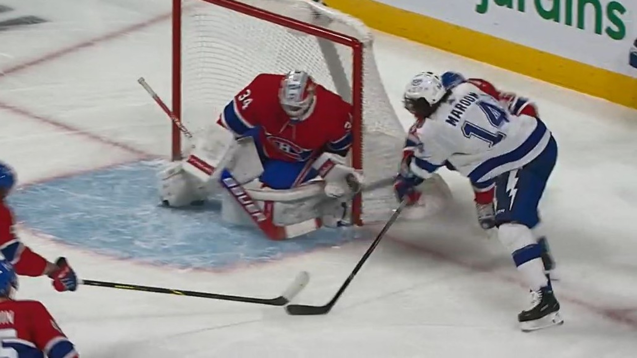 Watch: Brutal turnover by Canadiens next to own net hands Pat Maroon a goal