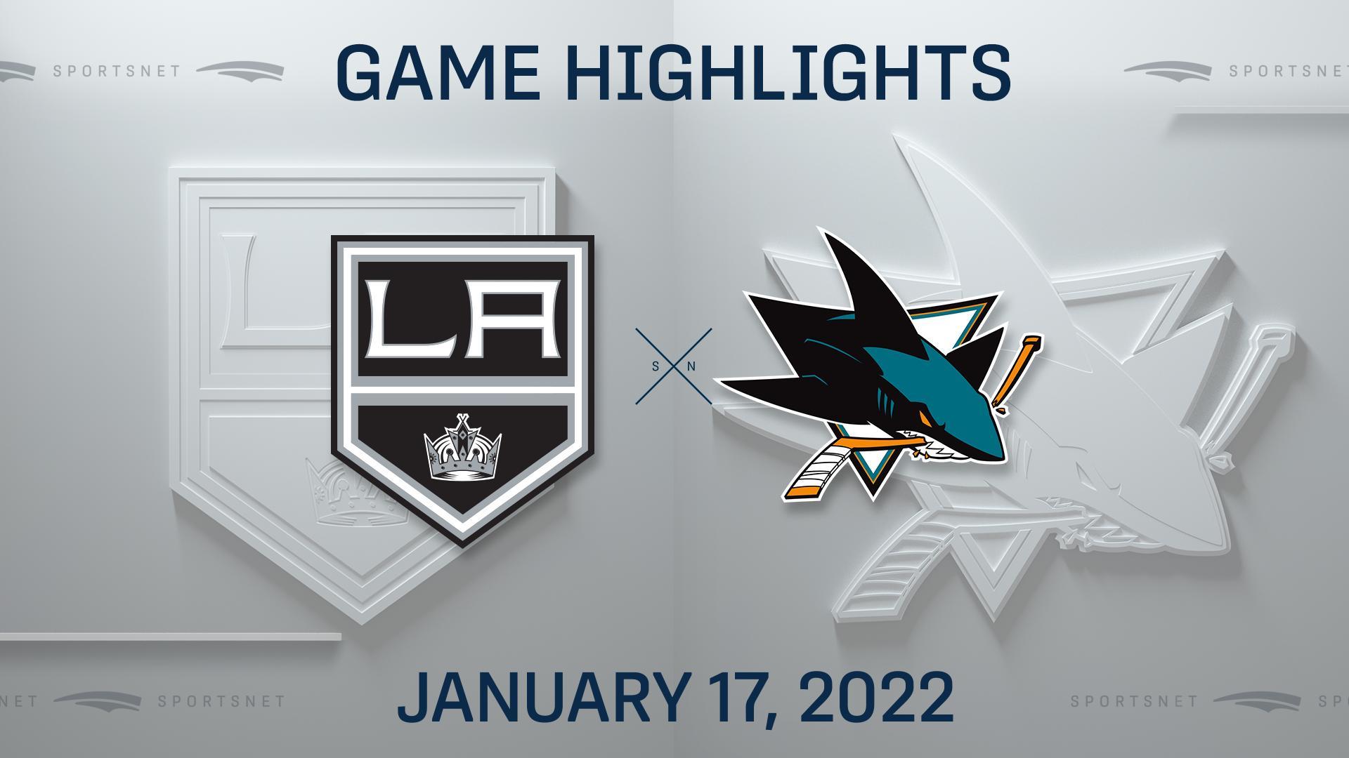 NHL Highlights: Sharks 6, Kings 2