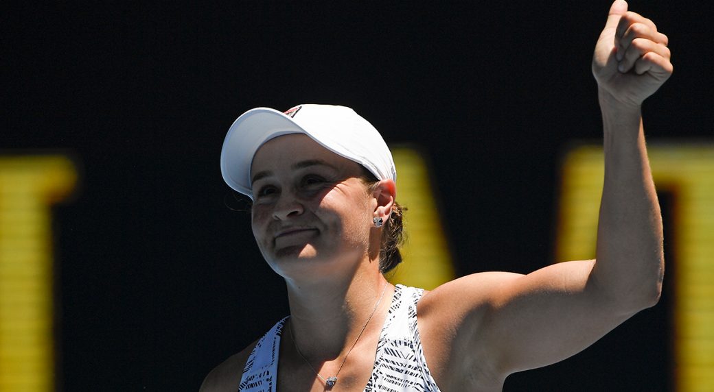 Australian Tennis Player Ash Barty Is Currently Ranked Number One