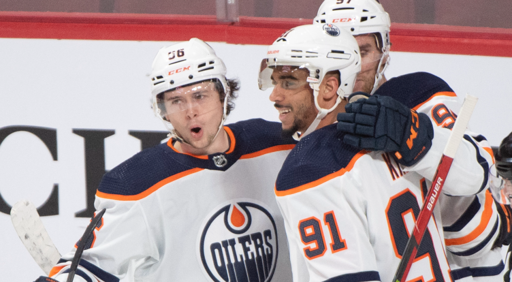 Kane scores in debut as Oilers put on dominant display vs. Canadiens