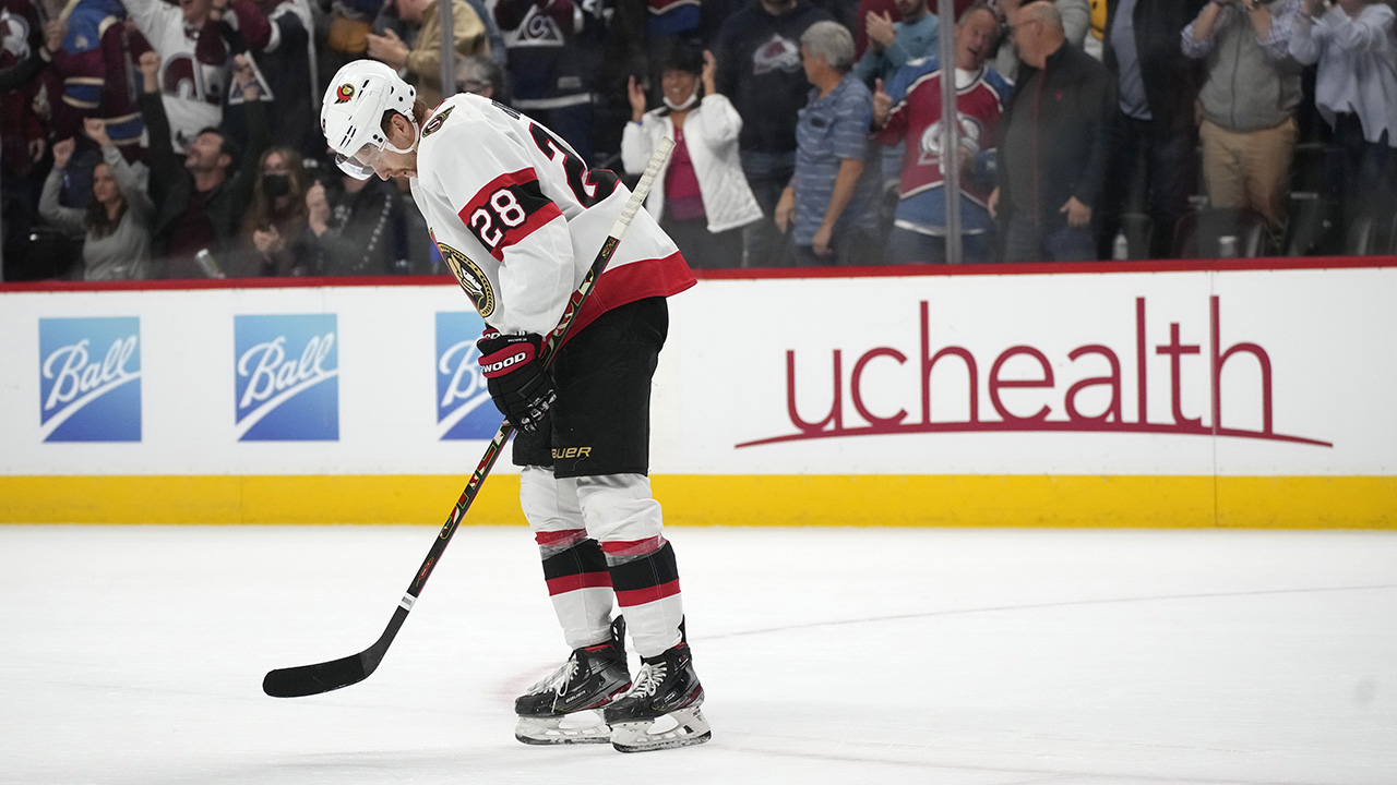 Senators' Connor Brown 'week-to-week' after cracking jaw in warmups Thursday