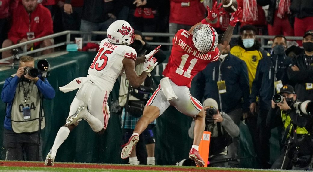 SmithNjigba sets new bowl record; Ohio State defeats Utah in Rose Bowl