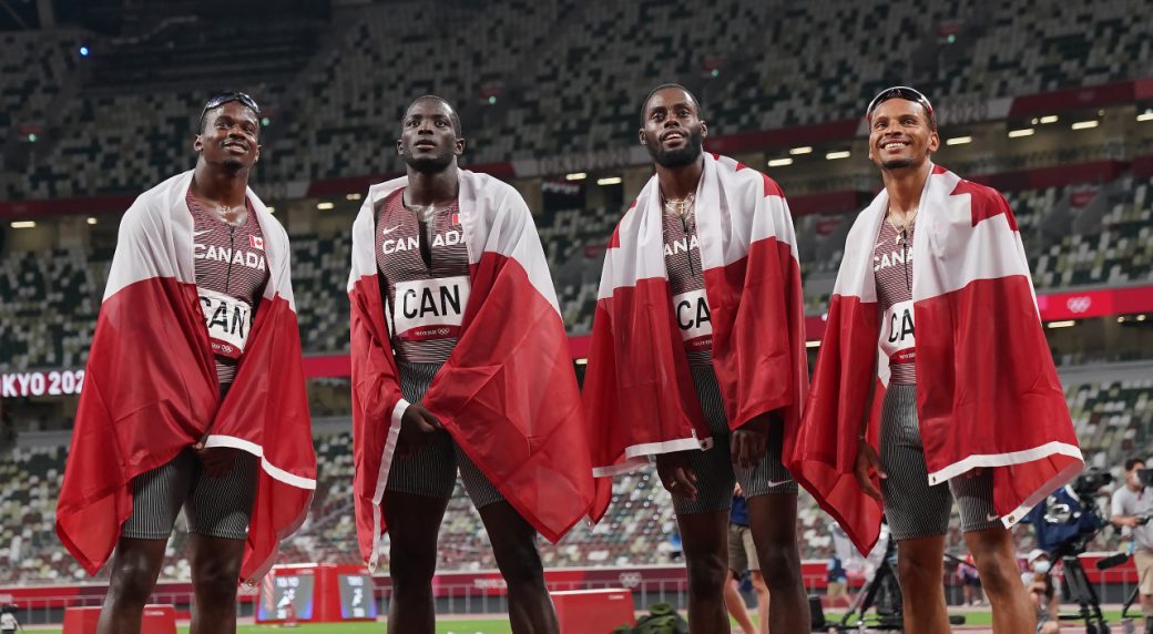 Canada Olympic relay takes silver after Britain loses medal for doping