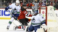 Jack bests Quinn in battle of the Hughes brothers as Devils rout Canucks