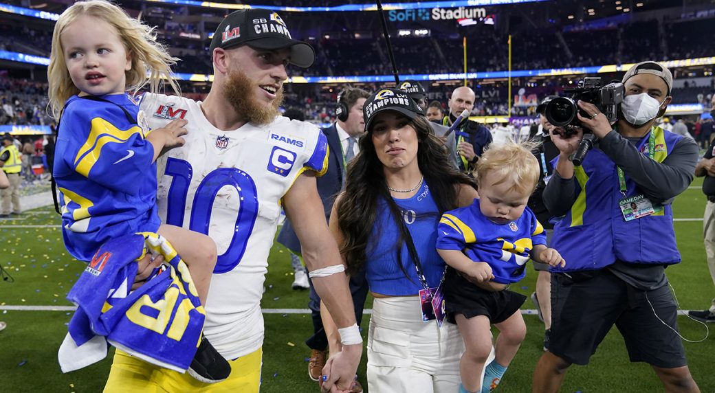 Rams wide receiver Cooper Kupp named Super Bowl LVI MVP