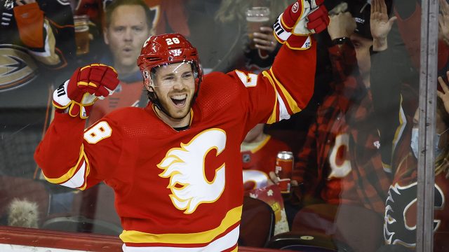 Dillon Dube, Andrew Mangiapane not looking past Calgary Flames' schedule  despite Worlds excitement 
