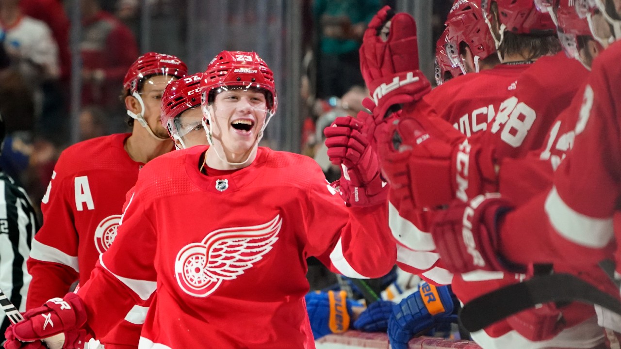 Weekend Takeaways: Promise of Red Wings’ youth movement on full display thumbnail