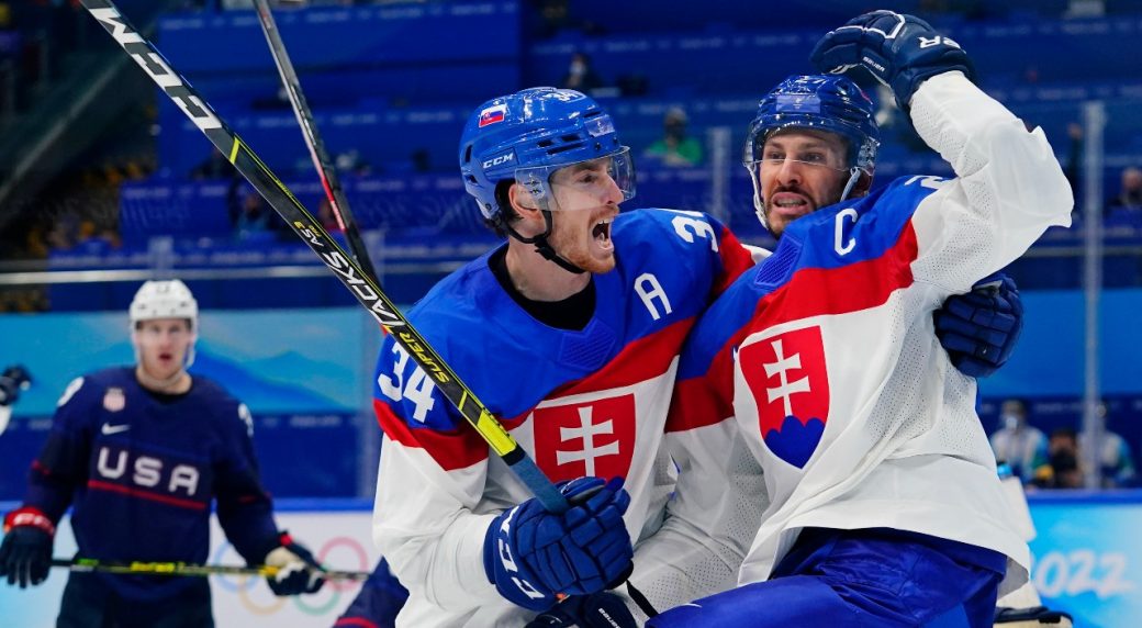 Slovakia stuns U.S. men's hockey in shootout; Canada out of Olympics, too –  Twin Cities