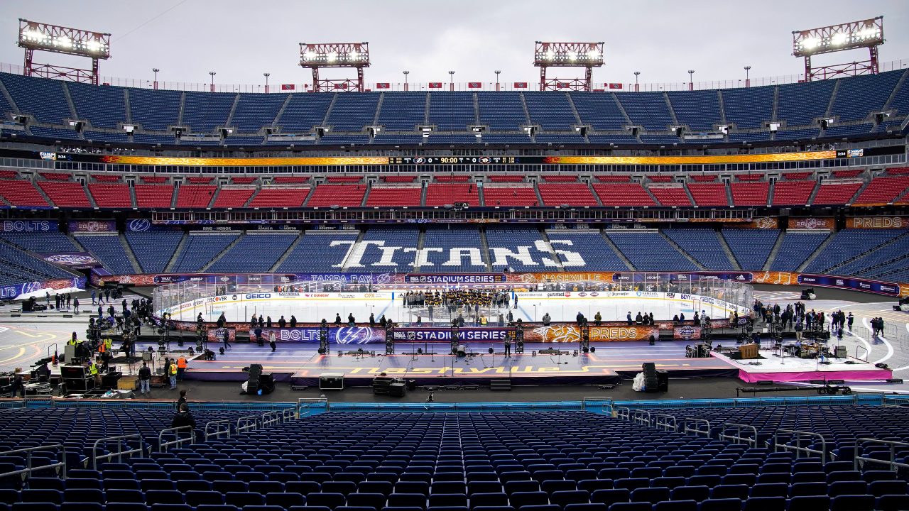 Nashville ready for NHL Stadium Series debut vs. Tampa Bay - The San Diego  Union-Tribune