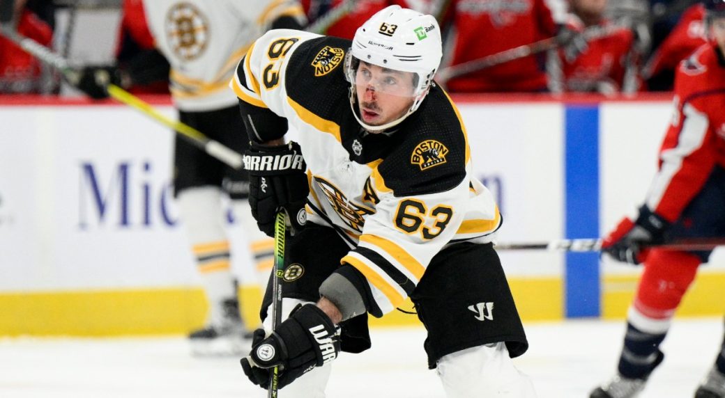 Play 'Predict The Game' During Bruins-Panthers To Win Signed Brad