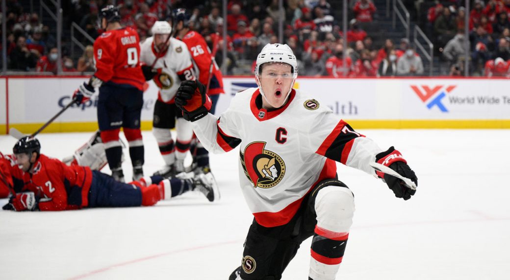 Brady Tkachuk Ottawa Senators alternate captains 
