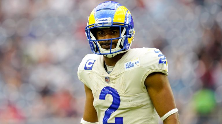 Los Angeles Rams wide receiver Robert Woods watches during an NFL football game against the Houston Texans. (Matt Patterson/AP)