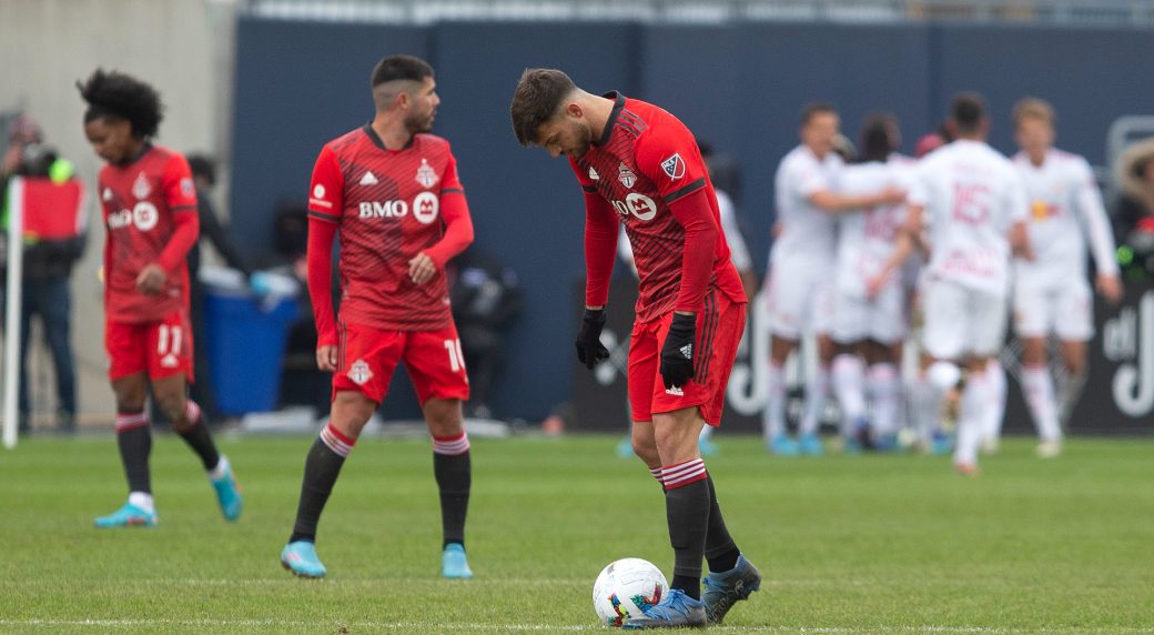 New York Red Bulls run wild to spoil Toronto FC's home opener