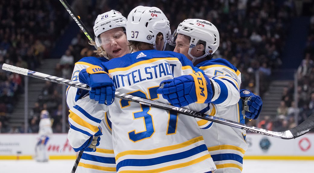 NHL: Rasmus Dahlin scores 1st goal, Sabres beat Islanders - The