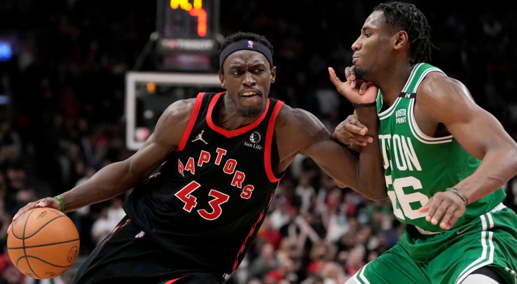 La force de Siakam aide les Raptors à gagner les prolongations des Celtics raccourcis