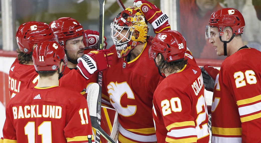 Con dominio continuo, Flames justifica la emoción por los playoffs en Calgary