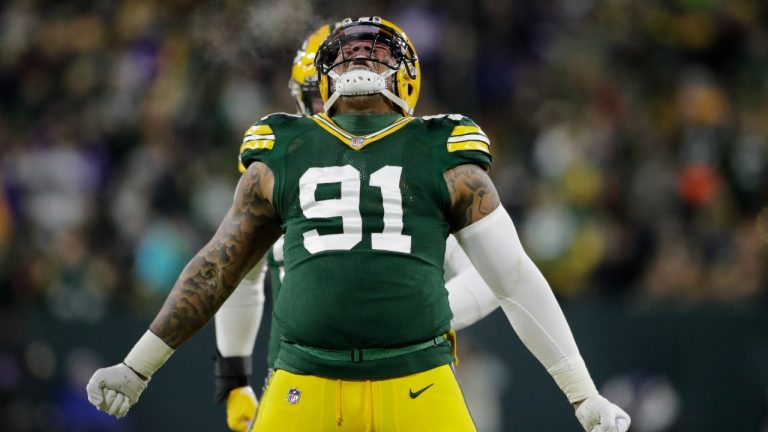 Green Bay Packers linebacker Preston Smith. (Aaron Gash/AP)