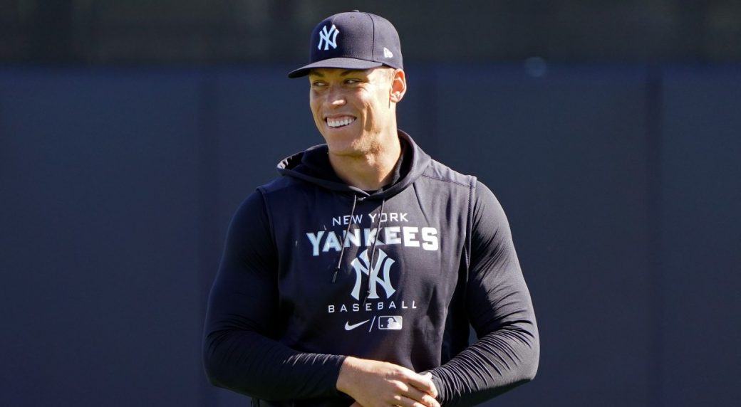 aaron judge no shirt