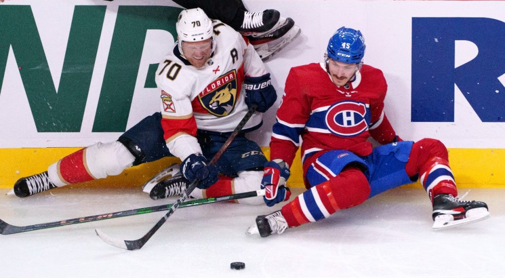 NHL Live Tracker Canadiens vs. Panthers