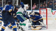 Canucks can’t overcome flat start during latest loss to Blues