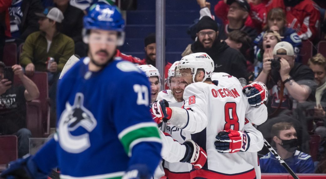 вашингтон кэпиталз ванкувер кэнакс