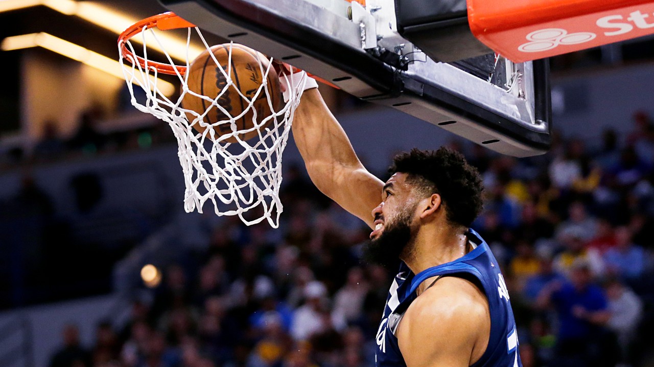 Karl-Anthony Towns Scores 30 Points Against Magic