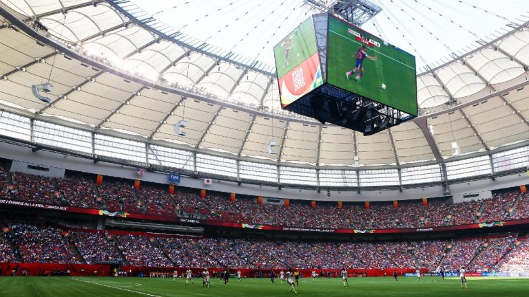 B.C. Place hosted games during the 2015 Women's World Cup, including the final. (THE CANADIAN PRESS)